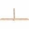 Ekena Millwork Eugene Smooth Timber Gable Bracket, Douglas Fir, 72"W x 42"H x 3 1/2"D x 3 1/2"F, 14/12 Pitch GBW072X42X0404EUG00SDF - alternate 4